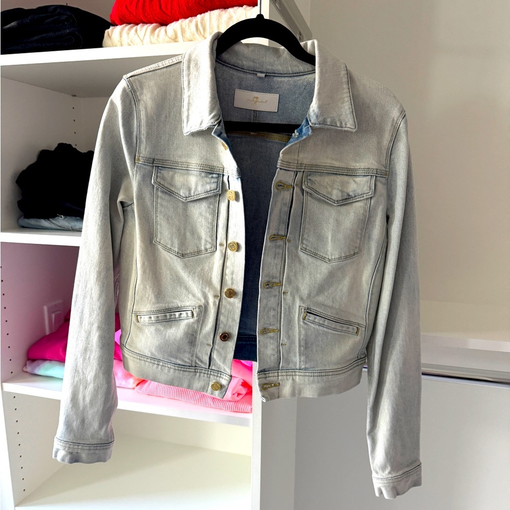 7 for all mankind Jean jacket